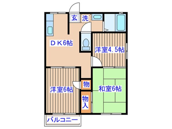 レジデンストモの物件間取画像